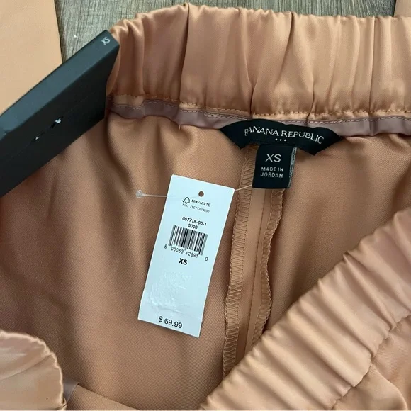 NWT Banana Republic Factory Satin Pull-on Joggers - Picture 6 of 8